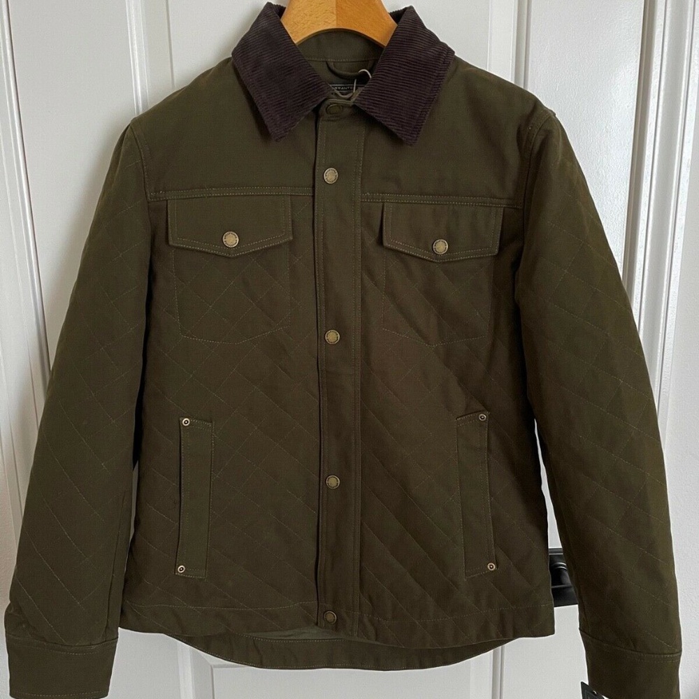 PENDLETON Bannack Quilted Canvas Utility Olive